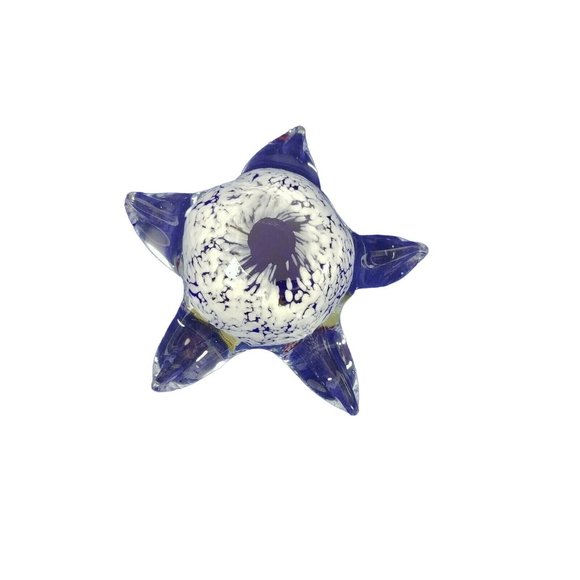 Paperweight Starfish Millefiori Art Glass - Picture 5 of 9